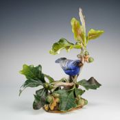 Boehm Porcelain Blue Grosbeak Sculpture, Model 489