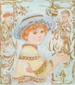 Edna Hibel Todd Limited Edition Lithograph