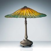 Attributed to Tiffany Studios Lotus Table Lamp