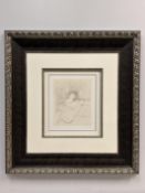 Henri de Toulouse-Lautrec (French, 1864â€“1901), Dans la Glu, Crayon Transfer Lithograph