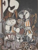 After Pablo Picasso, Claude et Paloma, Lithograph