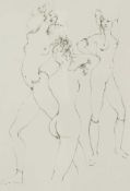 Leon Fini (Argentine-Italian 1907-1996) Erotica Signed