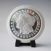 One Troy Ounce Morgan Silver Dollar Round