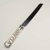 Hazerfim Sterling Silver Handle Challah Knife Holy Sabbath