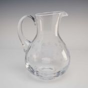 Tiffany & Co. Daisy Dot Crystal Pitcher