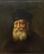 Hans Schoormann (German, b. 1919-) Oil on Canvas, After Schaepman, Sea Captain, Signed