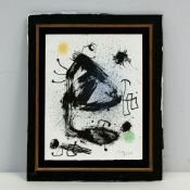 Joan Miro (Spanish 1893-1983) Lithograph on Paper, Bouquet de Reves pour Neila, Hand-Signed & Number