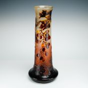 Attributed to Emile Galle France, Art Nouveau Cameo Glass Vase