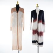Two Designer Duster Cardigans including River + Sky Tie Dye and Zara Two-Tone