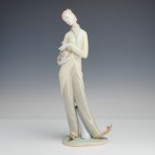 Lladro Porcelain Sculpture, Romantic Clown 1008055