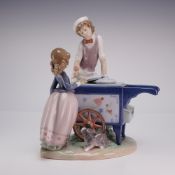 Lladro Porcelain Figurine Ice Cream Vendor 01005325