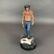 Marvel Wolverine Logan Painted Statue by Bowen Designs Sculpted by Ray Villafane