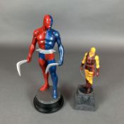 2pc Bowen Designs Limited Edition Figurines, Daredevil and Reddevil