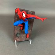 Marvel Spider-Man by Randy Bowen Wall Sculpture w/ COA and Box