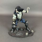 DC Comics Lobo Limited Edition Hand Painted Statue by Graphitti Designs 1992
