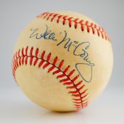 Willie McCovey Autographed Rawlings Official National League Baseball - PSA/DNA Authenticated