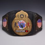 Ringside Deluxe Boxing Championship Trophy Belt, Signed