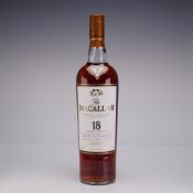 The Macallan Highland Single Malt Scotch Whisky 18 Years Old Distilled 1992