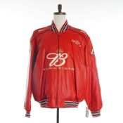 Dale Earnhardt Jr. Budweiser NASCAR Winston Cup Series Leather Racing Jacket, Size XL