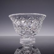 Waterford Crystal Balmoral Pattern Footed Bowl