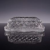 Waterford Lead Crystal Covered Butter Dish