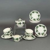 14pc Wedgwood Napoleon Ivy Pattern, Tea Service for 4