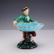 English Majolica Hogarth Boy Figurine