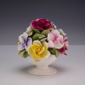 Saccata Staffordshire Bone China Lea Florals Figurine