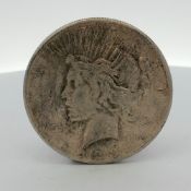 US 192x Peace Silver Dollar