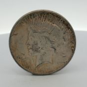 US 1923 Silver Peace Dollar