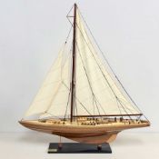 Endeavour J-Class Yacht Handcrafted Model Replica