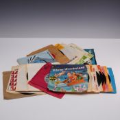 Set of 25 1960s-1970s 45 RPM Records Including Marvin Gaye, Simon and Garfunkel, and The Supremes