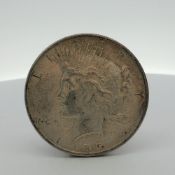 US 1923 Peace Silver Dollar