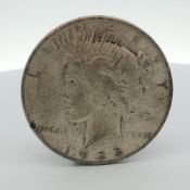 1935-S US Peace Silver Dollar