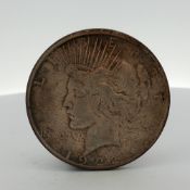1922-S US Peace Silver Dollar