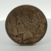 US 1922 Peace Silver Dollar