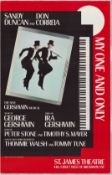 My One and Only Original Broadway Production Poster, Starring Sandy Duncan and Don Correia