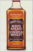 Steppenwolf's Who's Afraid of Virginia Woolf?, Original Broadway Window Card Poster