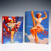 2pc Martignette, C.G. and L.K. Meisel. The Great American Pin-Up Hardcovers