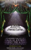 Wicked Behind the Emerald Curtain Broadway Promotional Poster