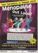 Menopause Out Loud! Musical, Original Theater Production Poster