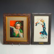 2pc Works by Billy DeVorss (American, 1908-1985), and F. Earl Christy (American, 1882-1961) No. 14 U