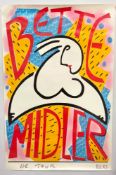 AM (Andre Miripolsky), Bette Midler De Tour 1982-1983 Poster and Souvenir Pictorial Tour Booklet