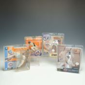 A Collection of 4pc McFarlane Toys MLB Baseball Action Figures