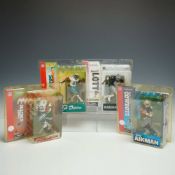 4pc Lot of McFarlane Toys NFL SportsPicks and Legends Series Action Figures
