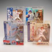 4pc McFarlane Toys SportsPicks MLB Action Figures Pitcher Assortment