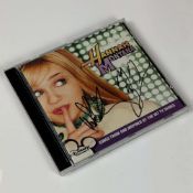 Hanna Montana CD in Case Signed on Front by Miley Cyrus and Billy Ray Cyrus