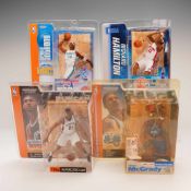 4pc McFarlane Toys NBA Sportspicks Action Figures in Original Packaging