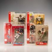 A Lot of Four McFarlane Toys NFL Sportspicks Action Figures