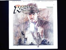 Raiders of the Lost Ark Original Motion Picture Soundtrack Promotional Vinyl LP 1981
